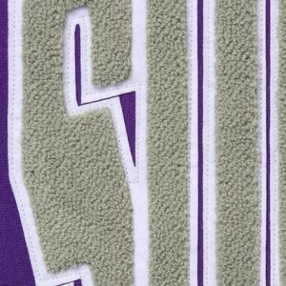 Supreme Cities Arc Crewneck Purple Medium New with Tags.Cotton fleece with rib - Picture 2 of 3